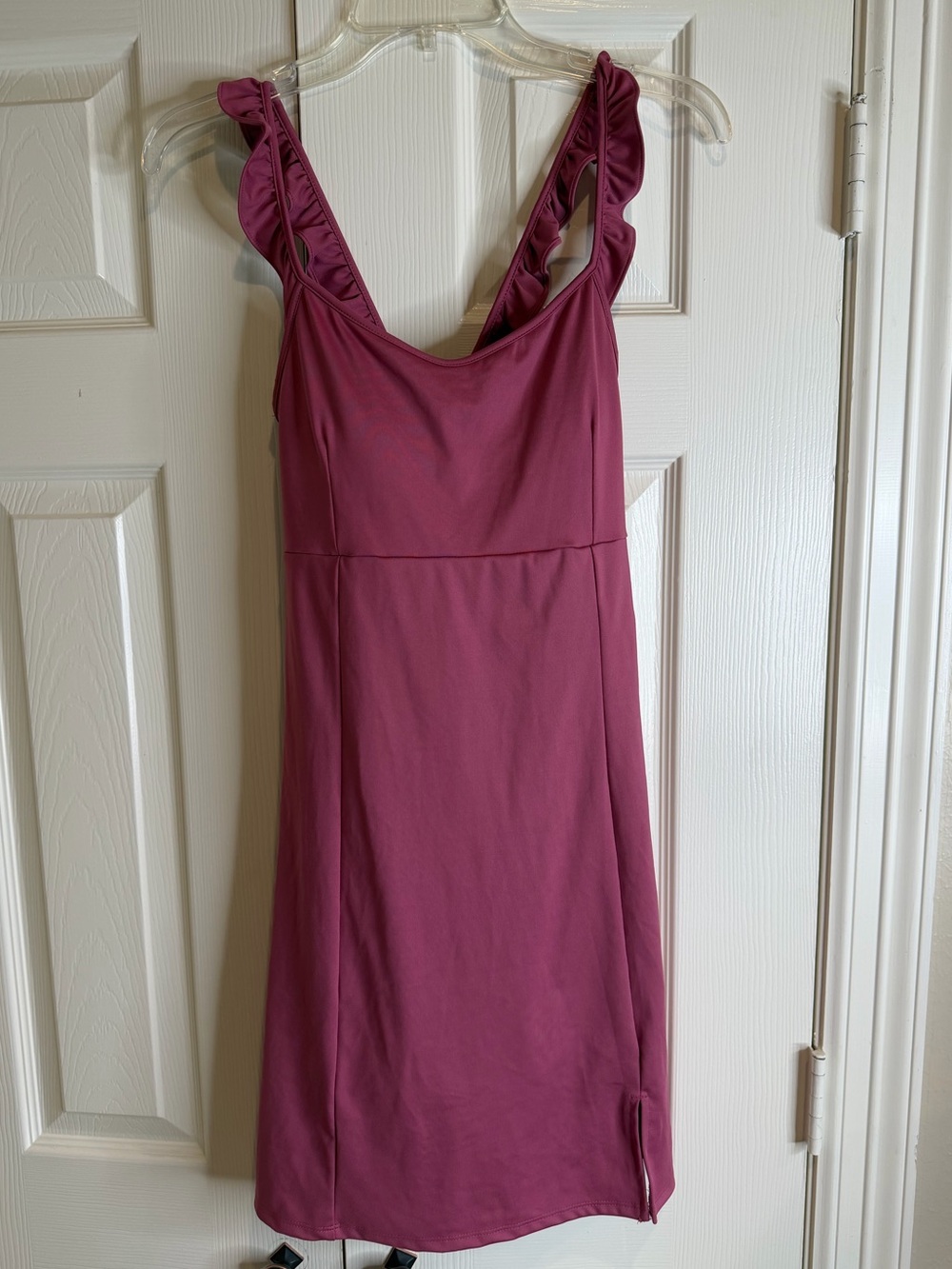 Sincerely Jules Rose-Mauve Athletic Crop Top
